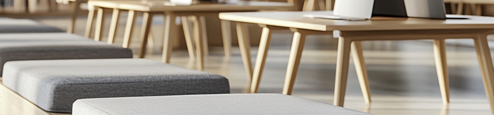 Coussins banquettes intérieurs ignifugés