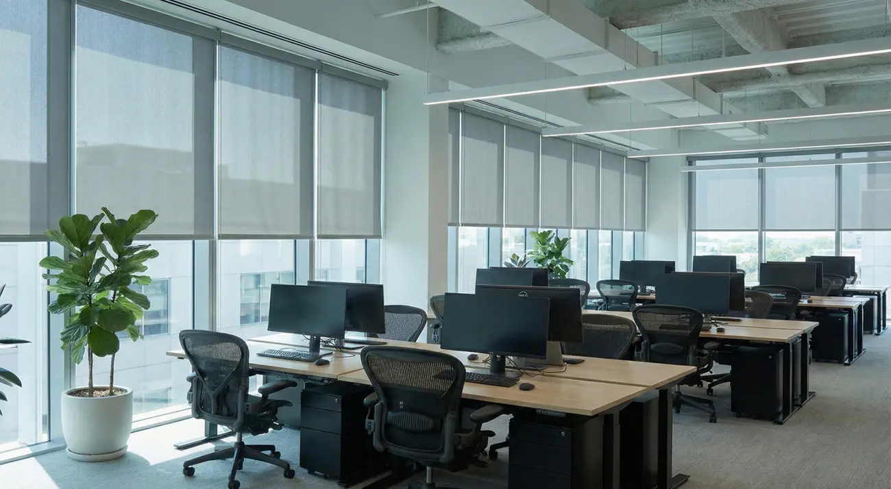 Comment empêcher le soleil de pénétrer dans des locaux professionnels ?