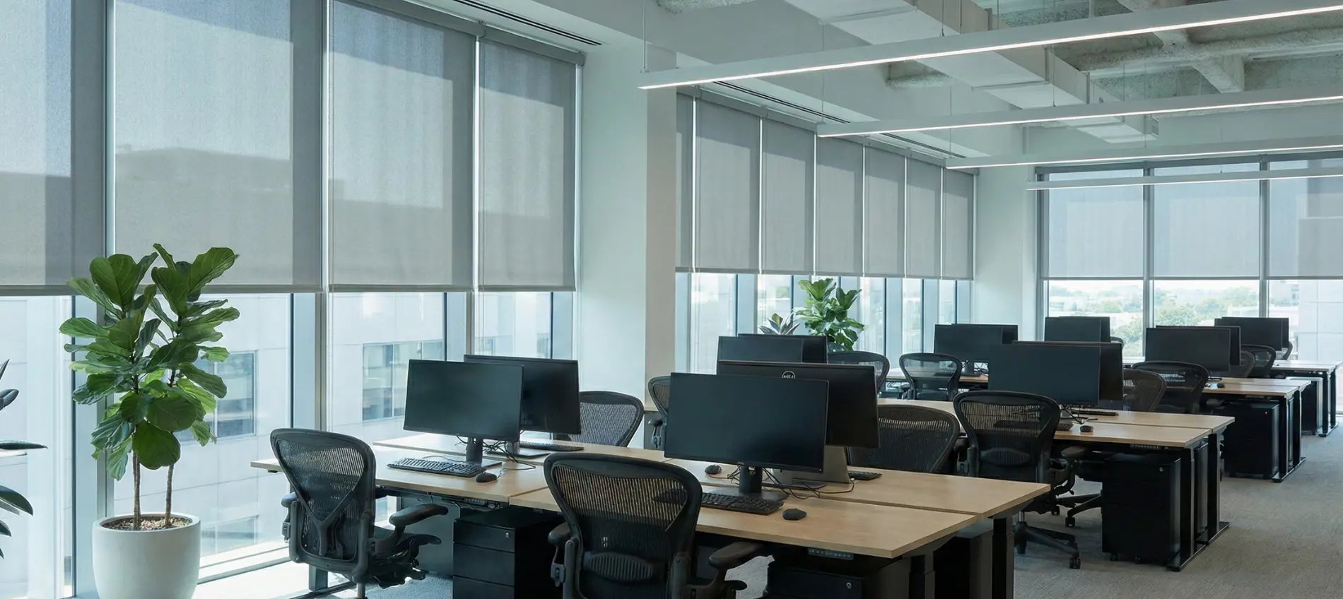 Comment empêcher le soleil de pénétrer dans des locaux professionnels ?