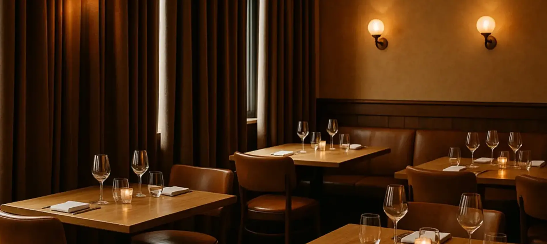 Quels stores et rideaux pour mon restaurant ?