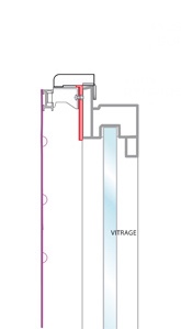 store bateau pose ouvrant sans perçage