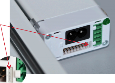 R&eacute;cepteur moteur du store californien