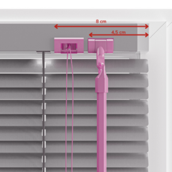 cordon tige cristal store venitien alu