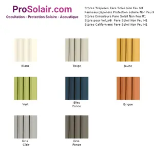 Stores Enrouleurs / Californiens / Velux Protection Tissu Pare Soleil