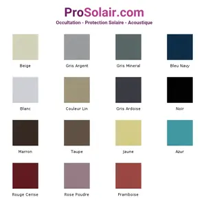 Plaquette Rideaux Acoustiques Unis non feu M1