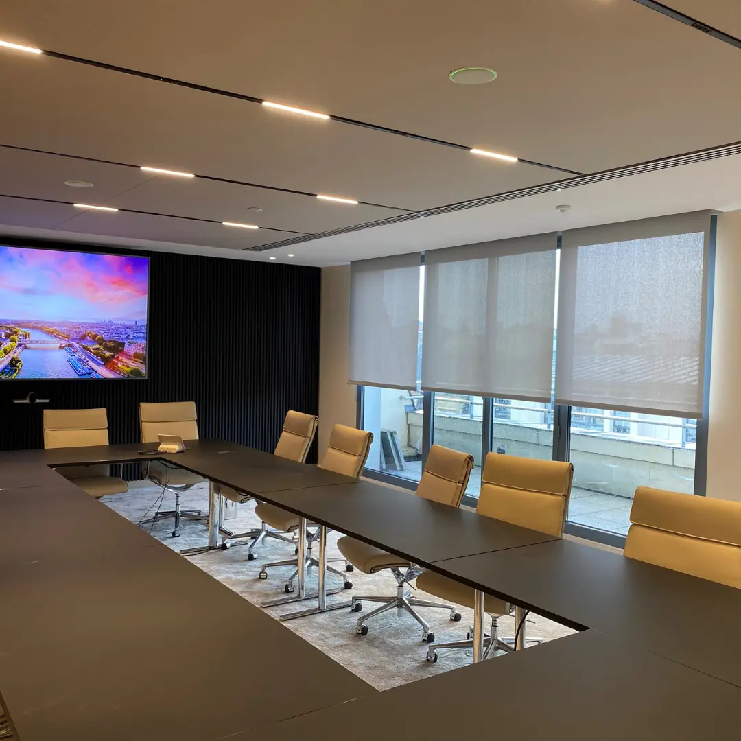 Stores enrouleurs tamisants uni