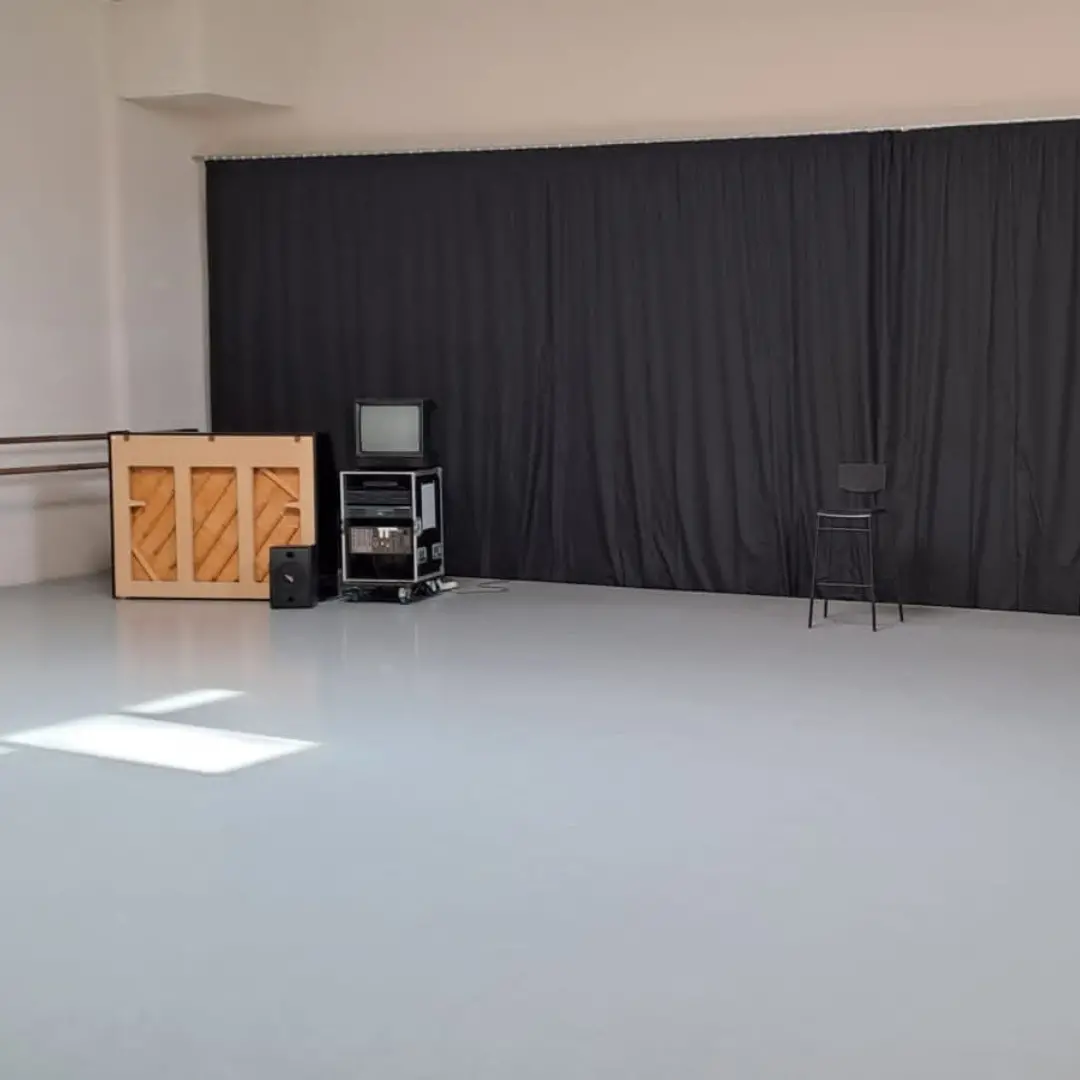 Rideau occultant noir - Salle de danse