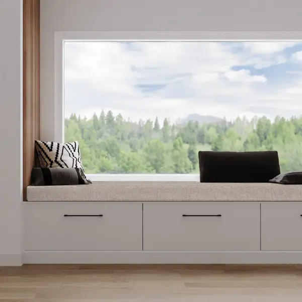  Coussin Banquette Intérieur Aspect Toile de Jute Non feu M1 Nouveau 