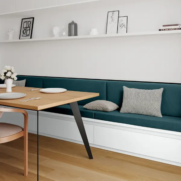  Coussin Banquette Intérieur Ignifugé - Coton Uni