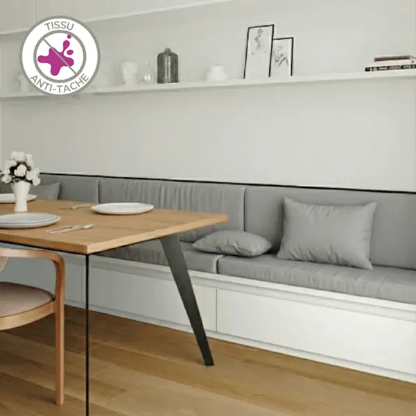  Coussin Banquette Intérieur - Anti-tache Oxford