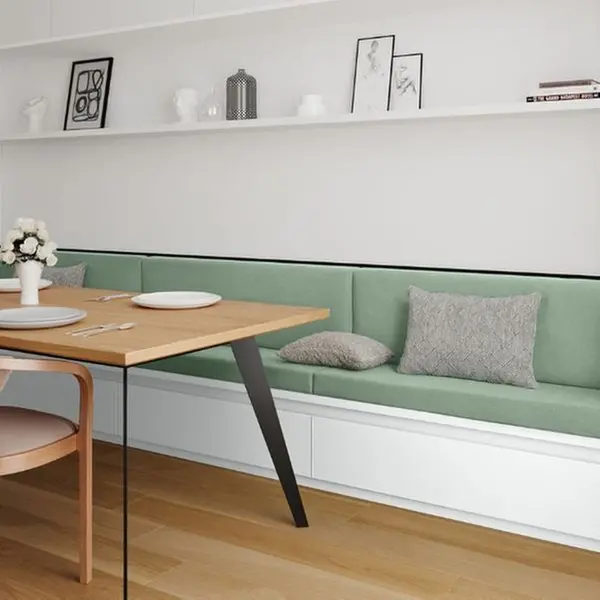  Coussin Banquette Intérieur - Anti-tache Uni