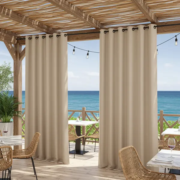  Rideaux Extérieurs Obscurcissants Oxford 