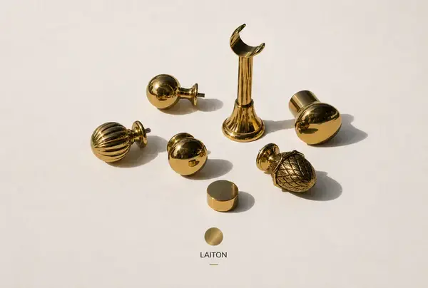 Tringle Laiton Massif - 28 mm