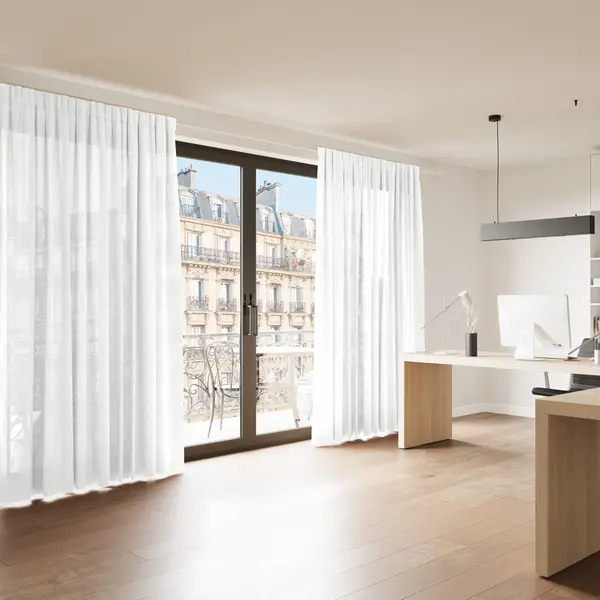  Voilages Discrétion Non feu M1 