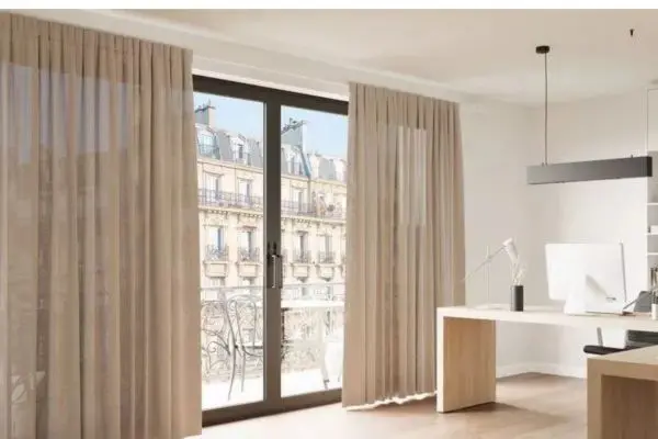  Voilages Unis Non feu M1 