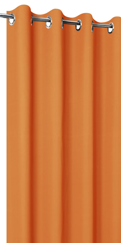 Rideaux occultant non feu M1 Orange